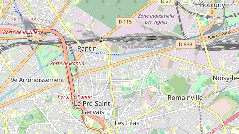 Carte de localisation de l'évènement