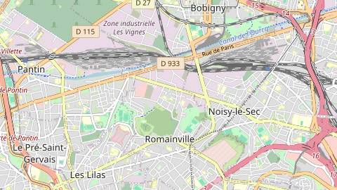 Carte de localisation de l'évènement