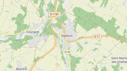 Carte de localisation de l'évènement
