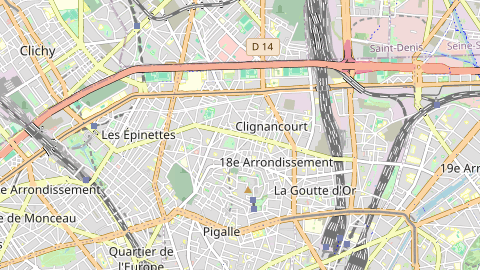Carte de localisation de l'évènement