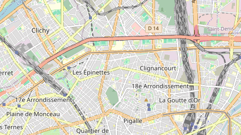 Carte de localisation de l'évènement