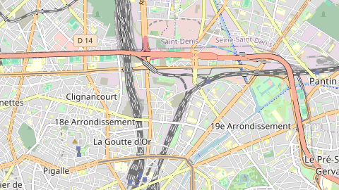 Carte de localisation de l'évènement