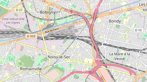 Carte de localisation de l'évènement