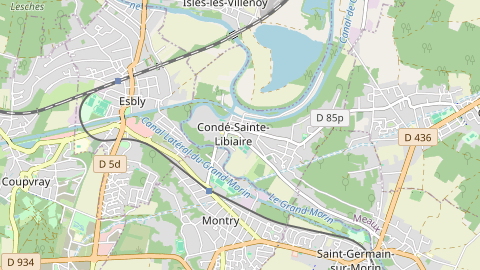 Carte de localisation de l'évènement