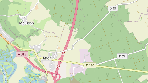 Carte de localisation de l'évènement