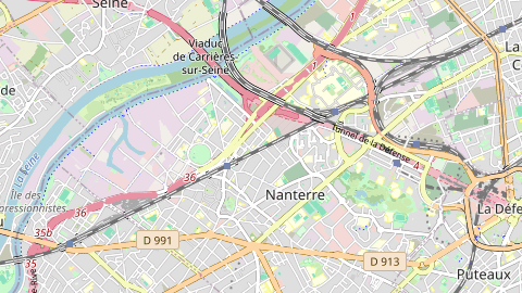 Carte de localisation de l'évènement