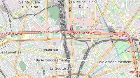 Carte de localisation de l'évènement
