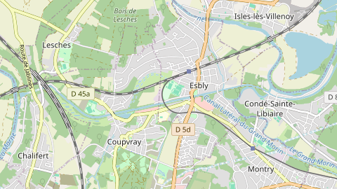 Carte de localisation de l'évènement