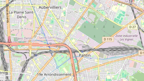 Carte de localisation de l'évènement