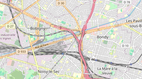 Carte de localisation de l'évènement
