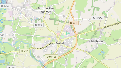 Carte de localisation de l'évènement