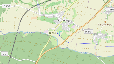 Carte de localisation de l'évènement