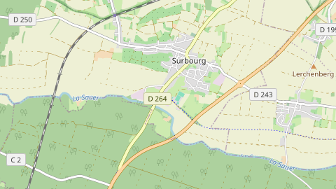 Carte de localisation de l'évènement