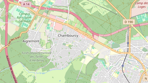 Carte de localisation de l'évènement