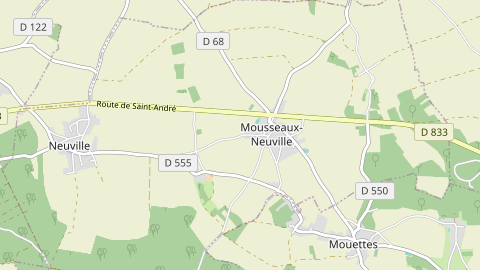Carte de localisation de l'évènement