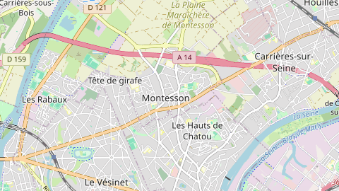 Carte de localisation de l'évènement