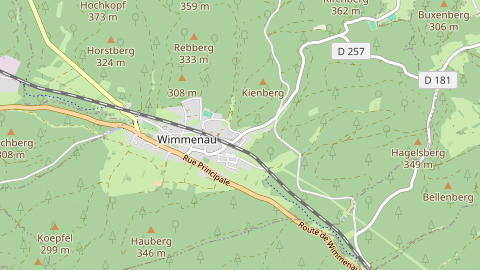 Carte de localisation de l'évènement