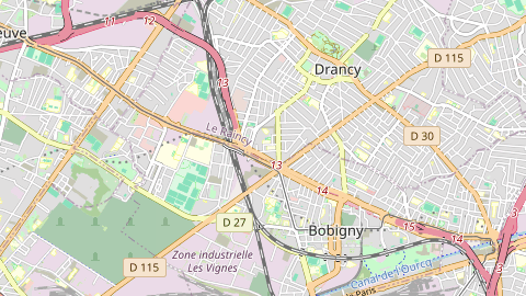 Carte de localisation de l'évènement