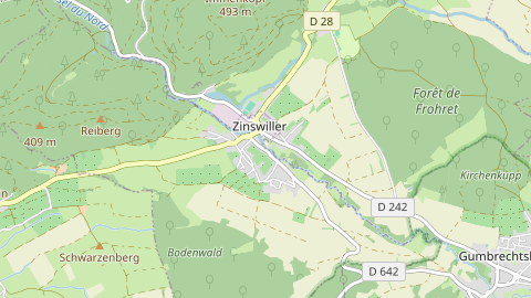 Carte de localisation de l'évènement