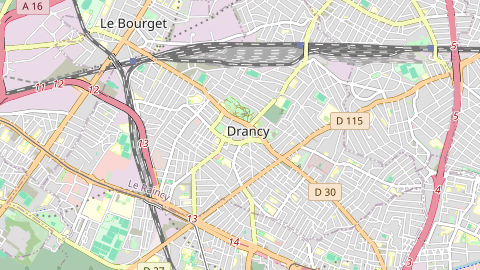 Carte de localisation de l'évènement