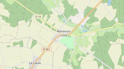 Carte de localisation de l'évènement