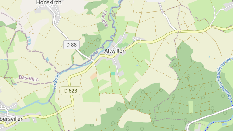 Carte de localisation de l'évènement