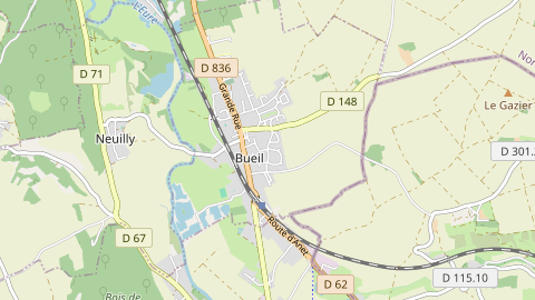 Carte de localisation de l'évènement