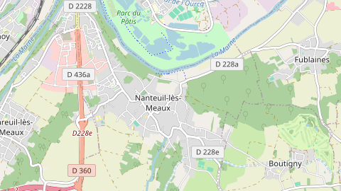 Carte de localisation de l'évènement