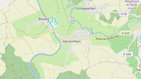 Carte de localisation de l'évènement