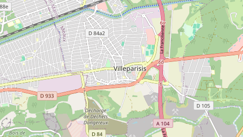 Carte de localisation de l'évènement