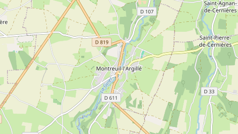 Carte de localisation de l'évènement
