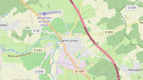 Carte de localisation de l'évènement