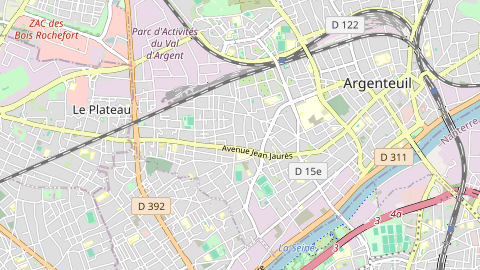 Carte de localisation de l'évènement