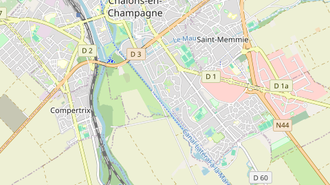 Carte de localisation de l'évènement