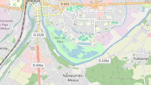 Carte de localisation de l'évènement