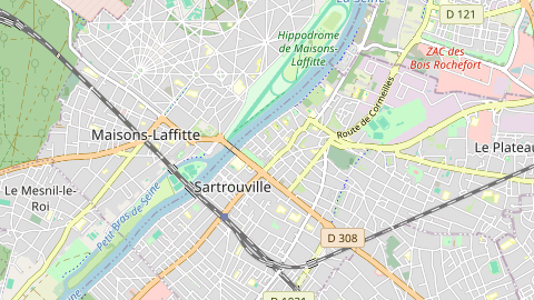 Carte de localisation de l'évènement