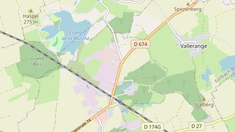 Carte de localisation de l'évènement