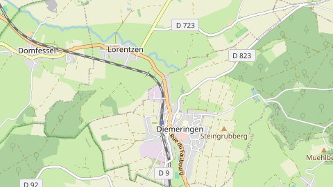 Carte de localisation de l'évènement