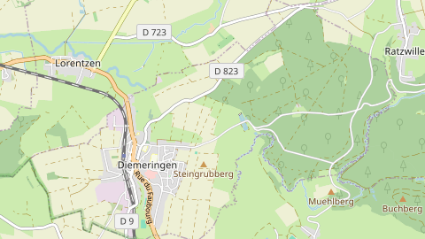 Carte de localisation de l'évènement