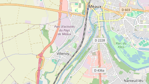 Carte de localisation de l'évènement