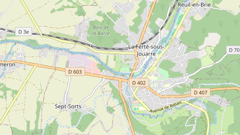 Carte de localisation de l'évènement