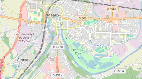 Carte de localisation de l'évènement