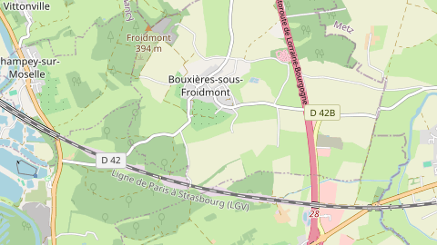 Carte de localisation de l'évènement