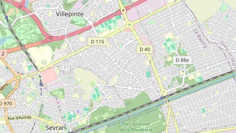 Carte de localisation de l'évènement