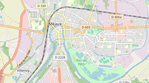 Carte de localisation de l'évènement