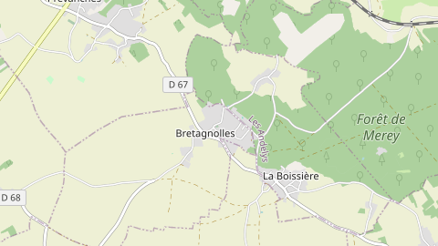 Carte de localisation de l'évènement