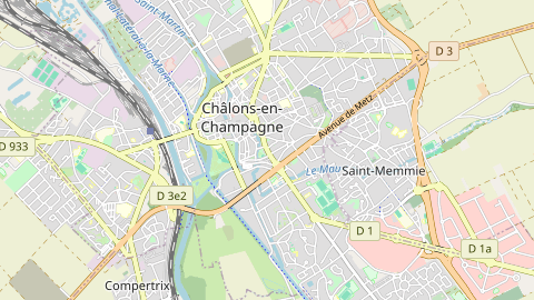 Carte de localisation de l'évènement