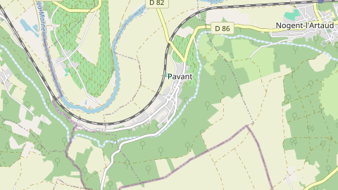 Carte de localisation de l'évènement