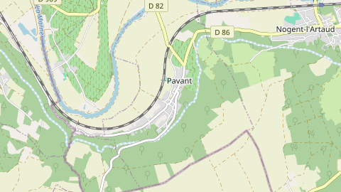 Carte de localisation de l'évènement