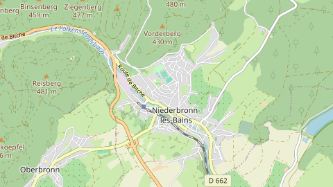 Carte de localisation de l'évènement